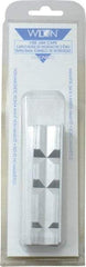 Wilton - 4" Jaw Width, Aluminum, Vise Jaw Cap - Magnetic Attachment - Exact Industrial Supply