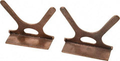 Wilton - 3-1/2" Jaw Width, Copper, Vise Jaw Cap - Exact Industrial Supply