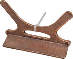 Wilton - 4-1/2" Jaw Width, Copper, Vise Jaw Cap - Exact Industrial Supply