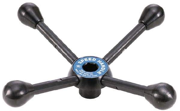 Kurt - 1 Piece Vise Handle - Steel, 3/4" Hex - Exact Industrial Supply