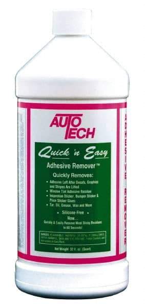 Made in USA - 32 oz Bottle Adhesive Remover - Removes Adhesives - Exact Industrial Supply