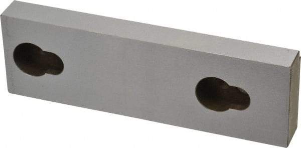 Kurt - 5.969" Wide x 1.88" High x 0.725" Thick, Step Vise Jaw - Steel, Fixed Jaw, Compatible with 6" Vises - Exact Industrial Supply