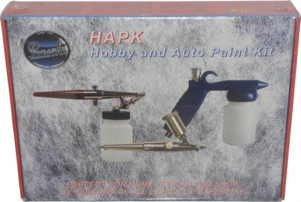 Paasche - Airbrush Gun - 20 to 45 psi, 0.5 to 1 CFM - Exact Industrial Supply