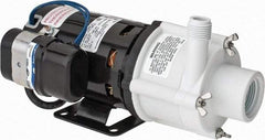 Little Giant Pumps - 1/10 HP, 24.3 Shut Off Feet, Magnetic Drive Pump - 1 Phase, 60 Hz - Exact Industrial Supply