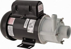 Little Giant Pumps - 1/8 HP, 29.3 Shut Off Feet, Magnetic Drive Pump - 1 Phase, 60 Hz - Exact Industrial Supply