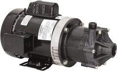 Little Giant Pumps - 1/3 HP, 18.2 Working PSI, 40-1/2 Shut Off Feet, Magnetic Drive Pump - 3450 RPM, 1 Phase, 60 Hz, 5 Amps - Exact Industrial Supply