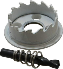 Lenox - 1-1/2" Diam, 1/2" Cutting Depth, Hole Saw - Carbide-Tipped Saw, Toothed Edge - Exact Industrial Supply