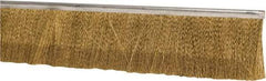 PRO-SOURCE - 5/16" Back Strip Brush Width, Stainless Steel Back Strip Brush - 2" Bristle Length, Stainless Steel, 36" OAL - Exact Industrial Supply