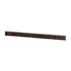 PRO-SOURCE - 1/2" Back Strip Brush Width, Stainless Steel Back Strip Brush - 1" Bristle Length, Stainless Steel, 72" OAL - Exact Industrial Supply