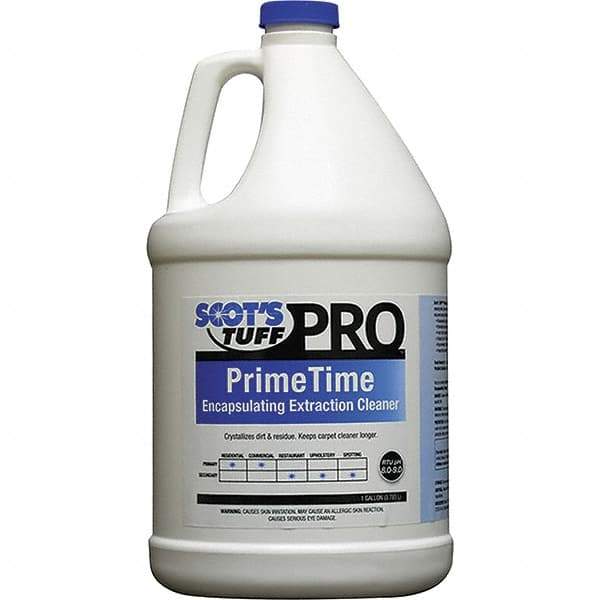 Scot's Tuff - 1 Gal Bottle Spot/Stain Cleaner - Floral Citrus Scent, Use on Acrylic, Blends, Nylon, Polyester & Synthetics - Exact Industrial Supply