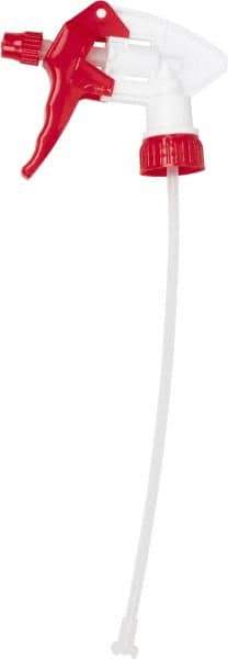 Continental - Trigger Sprayer - Red, 9-3/4" Dip Tube Length - Exact Industrial Supply