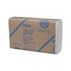 Scott - White Multi-Fold Paper Towels - 9-1/4" Wide - Exact Industrial Supply