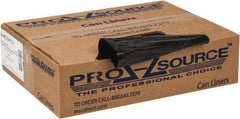 PRO-SOURCE - 0.6 mil Thick, Household/Office Trash Bags - 30" Wide x 36" High, Black - Exact Industrial Supply