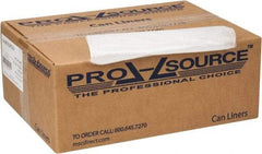 PRO-SOURCE - 0.63 mil Thick, Household/Office Trash Bags - 40" Wide x 48" High, Clear - Exact Industrial Supply