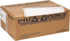 PRO-SOURCE - 0.67 mil Thick, Household/Office Trash Bags - 38" Wide x 60" High, Clear - Exact Industrial Supply