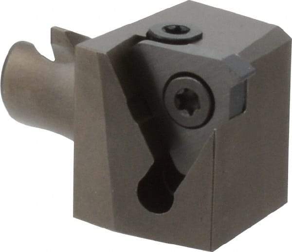 Kennametal - Insert Style LT 16ER, 20mm Head Length, Right Hand Cut, External Modular Threading Cutting Unit Head - System Size KM16, 10mm Center to Cutting Edge, Series LT Threading - Exact Industrial Supply