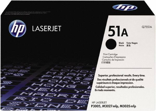 Hewlett-Packard - Black Toner Cartridge - Use with HP LaserJet M3027 mfp, M3035 mfp, P3005 - Exact Industrial Supply