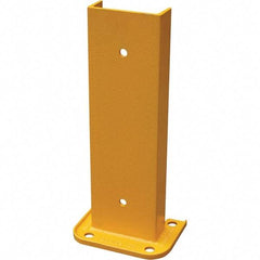 Vestil - 3-11/16" Long x 18-1/4" High, Rack Guard - Structural with Rubber Bumper - Exact Industrial Supply