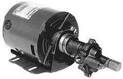 Pentair - 3/8 Port, -40 to 210°F Fluid Temp, Carbonator Gear Pump - Bronze, 3/8 Inlet Size, 4.25 GPM, NPT - Exact Industrial Supply