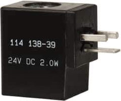 ARO/Ingersoll-Rand - 24 VDC Coil Stacking Solenoid Valve - For Use with Sierra 18mm & Premair Valves - Exact Industrial Supply