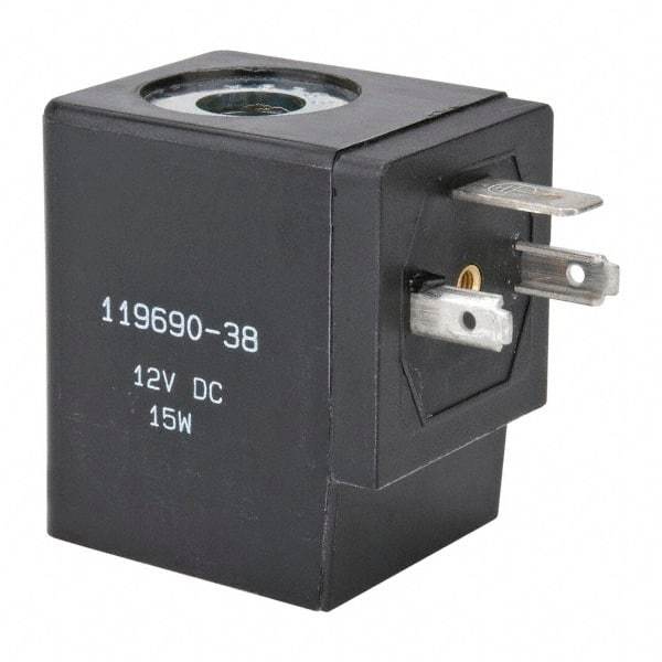ARO/Ingersoll-Rand - 30mm 12 VDC Coil Stacking Solenoid Valve - For Use with 1/4 NPT - Exact Industrial Supply