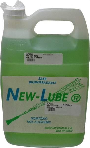 Superbee - New-Lube, 1 Gal Bottle Cutting Fluid - Water Soluble, For Cleaning - Exact Industrial Supply