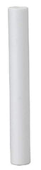 Pentair - 2-1/2" OD, 1µ, Polypropylene Thermal Bonded Cartridge Filter - 20" Long, Reduces Sediments - Exact Industrial Supply