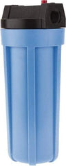 Pentair - 4-5/8 Inch Outside Diameter, 13 Inch Cartridge Length, 20 Micron Rating, Cartridge Filter Assembly - 3/4 Inch Pipe, Reduces Sediment - Exact Industrial Supply