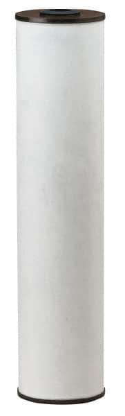 Pentair - 4-1/2" OD, Iron Reduction Resin Cartridge Filter - 20" Long, Reduces Tastes & Iron - Exact Industrial Supply