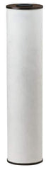 Pentair - 4-1/2" OD, Iron Reduction Resin Cartridge Filter - 20" Long, Reduces Tastes & Iron - Exact Industrial Supply