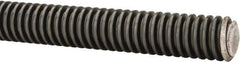 Keystone Threaded Products - TR20x4.0 Acme, 2m Long, Alloy Steel Trapezoidal Roll Metric Threaded Rod - Black Oxide Finish, Right Hand Thread - Exact Industrial Supply