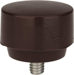 Proto - 1-1/2" Face Diam, Grade Soft, Brown Soft Face Hammer Tip - Plastic - Exact Industrial Supply