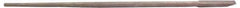 Ampco - 60" OAL Nonsparking Pry Bar - 1-1/4" Wide, Aluminum Bronze - Exact Industrial Supply