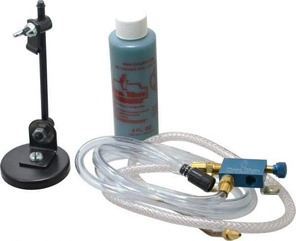 Kool Mist - 1 Outlet, Tankless Mist Coolant Unit - 2' Coolant Line Length, 4" Hose Length - Exact Industrial Supply