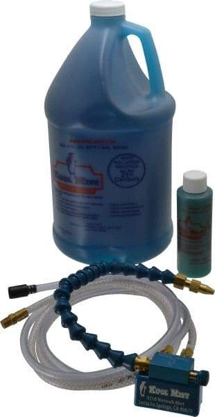 Kool Mist - Tankless Mist Coolant Unit - 4' Coolant Line Length, 12" Hose Length - Exact Industrial Supply