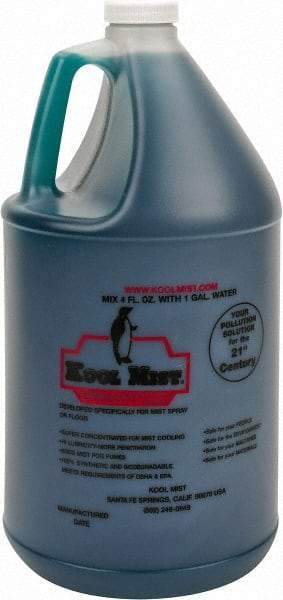 Kool Mist - Formula 77, 1 Gal Bottle Cutting Fluid - Water Soluble, For Cutting - Exact Industrial Supply