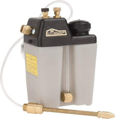 Trico - 1 Outlet, 0.25 Gal Tank Capacity, High Density Polyethylene Tank Mist Coolant System - 5' Coolant Line Length, 6" Hose Length - Exact Industrial Supply