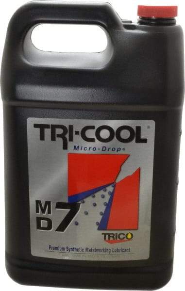 Trico - Micro-Drop MD-7, 1 Gal Bottle Cutting Fluid - Synthetic, For Machining - Exact Industrial Supply