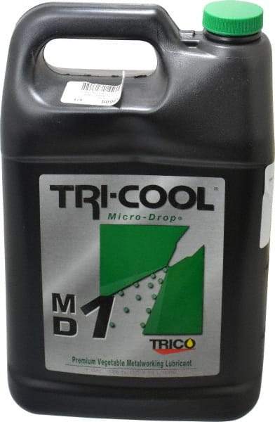 Trico - Micro-Drop MD-1, 1 Gal Bottle Cutting Fluid - Straight Oil, For Machining - Exact Industrial Supply