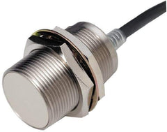 Omron - NPN, 2mm Detection, Cylinder Shielded, Inductive Proximity Sensor - 3 Wires, IP67, 12 to 24 VDC, M8x1 Thread, 8mm Wide - Exact Industrial Supply