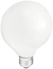 Philips - 400 Watt Incandescent Decorative Medium Screw Lamp - 2,700°K Color Temp, 6,645 Lumens, 120, 130 Volts, Dimmable, G30, 800 hr Avg Life - Exact Industrial Supply