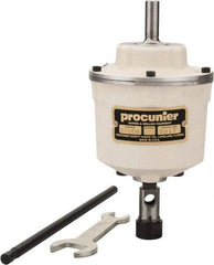 Procunier - No. 6 Min Tap Capacity, 5/16 Inch Max Mild Steel Tap Capacity, 1/2 Inch Shank Diameter Tapping Head - Includes 2 Wrenches - Exact Industrial Supply