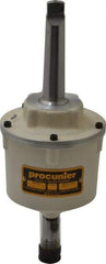 Procunier - No. 6 Min Tap Capacity, 5/16 Inch Max Mild Steel Tap Capacity, 3MT Mount Tapping Head - Includes 2 Wrenches - Exact Industrial Supply