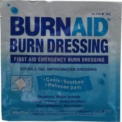 Medique - 4" Long x 4" Wide, General Purpose Gel Soaked Burn Dressing - Exact Industrial Supply