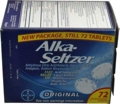 Medique - Original Flavor Alka Seltzer Tablets - Antacids & Stomach Relief - Exact Industrial Supply