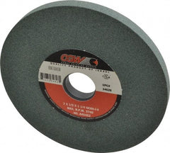 Camel Grinding Wheels - 7" Diam x 1-1/4" Hole x 1/2" Thick, I Hardness, 80 Grit Surface Grinding Wheel - Silicon Carbide, Type 1, Medium Grade, 3,760 Max RPM, Vitrified Bond, No Recess - Exact Industrial Supply
