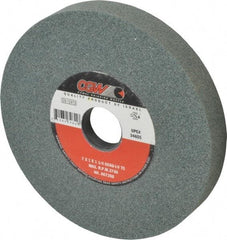 Camel Grinding Wheels - 7" Diam x 1-1/4" Hole x 1" Thick, I Hardness, 60 Grit Surface Grinding Wheel - Silicon Carbide, Type 5, Medium Grade, 3,760 Max RPM, Vitrified Bond, One-Side Recess - Exact Industrial Supply