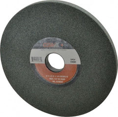 Camel Grinding Wheels - 8" Diam x 1-1/4" Hole x 1/2" Thick, I Hardness, 60 Grit Surface Grinding Wheel - Silicon Carbide, Type 1, Medium Grade, 3,600 Max RPM, Vitrified Bond, No Recess - Exact Industrial Supply