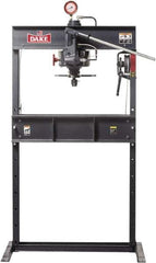 Dake - 75 Ton Manual Shop Press - 4-1/2 Inch Stroke - Exact Industrial Supply