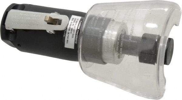 Florida Pneumatic - 3" Wheel Diam, 20,000 RPM, Pneumatic Cutoff & Cutoff-Grinder Tool - Straight Handle, 1/4 NPT Inlet - Exact Industrial Supply